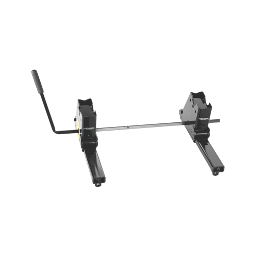 Fits 2011-2019 GMC Sierra 3500 HD Custom Outboard Above Bed Rail Kit + 20K Fifth Wheel + Square Slider + In-Bed Wiring (For 6-1/2' or Shorter Bed, Except w/OEM HD Towing Prep Package, w/o Factory Puck System Models) By Reese