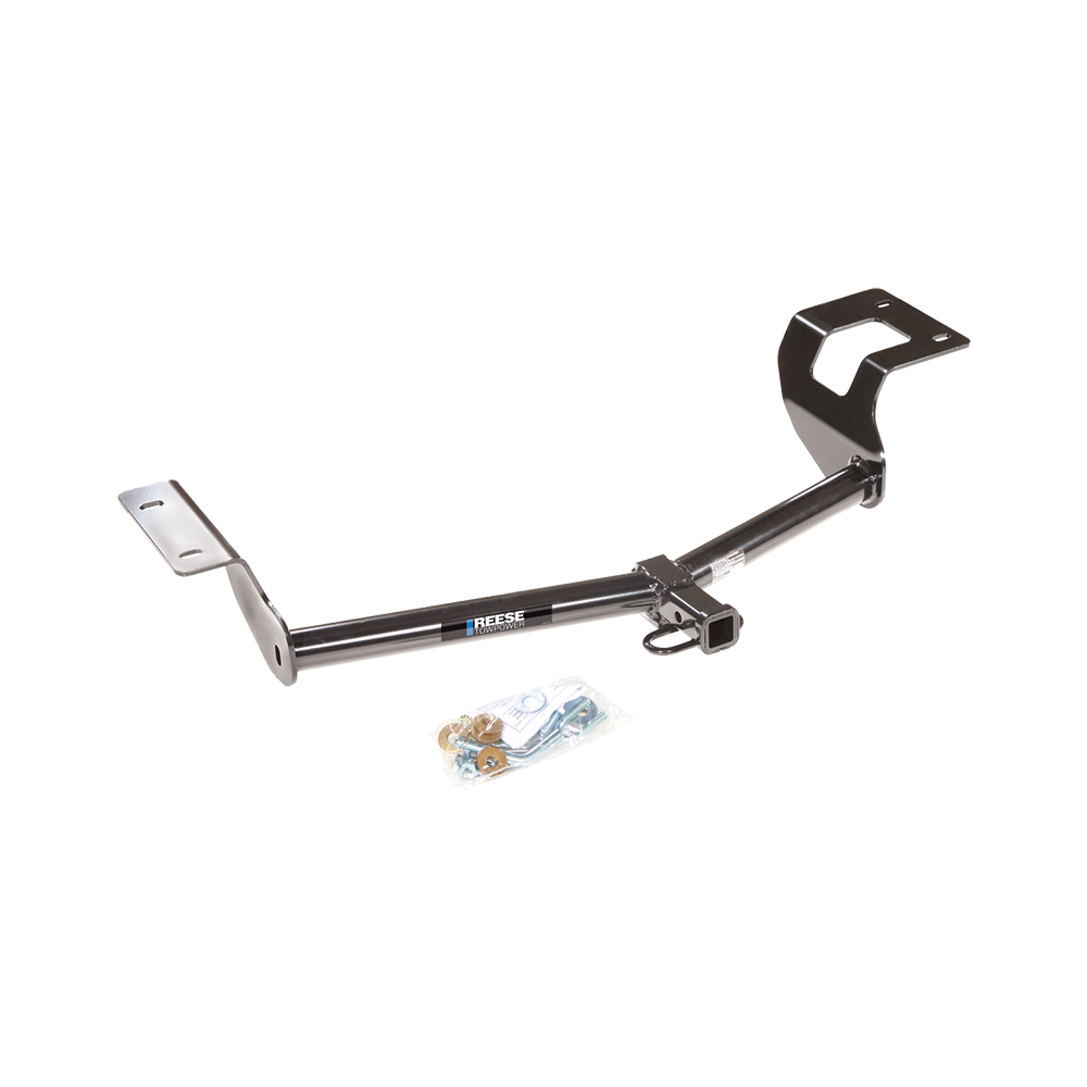 Se adapta al paquete de remolque Honda CR-V 2012-2016 con adaptador de enganche, receptor de 1-1/4" a 2" + pasador y clip de 1/2" + soporte para 4 bicicletas de Reese Towpower