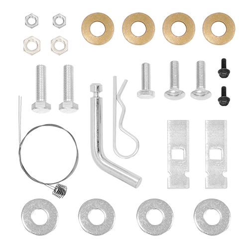 Fits 2013-2018 Lexus ES350 Trailer Hitch Tow PKG w/ 4-Flat Wiring Harness + Interlock Starter Kit w/ 2" Ball 1-1/4" Drop 3/4" Rise + Hitch Lock (Excludes: Hybrid Models) By Reese Towpower