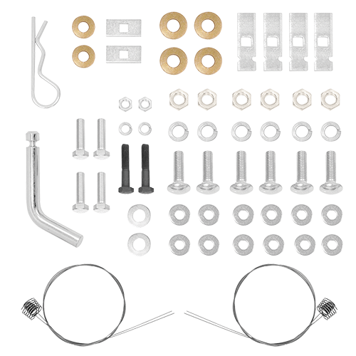 Fits 2019-2019 Ford Escape Trailer Hitch Tow PKG w/ 4-Flat Wiring Harness + Draw-Bar + 1-7/8" Ball + Dual Hitch & Coupler Locks By Reese Towpower