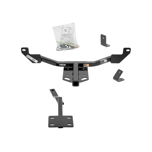 Se adapta al paquete de enganche de remolque Buick LaCrosse 2010-2016 con arnés de cableado plano de 4 + barra de tracción + bola de 1-7/8" + cubierta de enganche de Reese Towpower