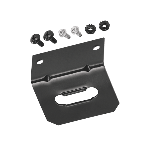 Fits 2023-2023 KIA Sportage Trailer Hitch Tow PKG w/ 4-Flat Zero Contact "No Splice" Wiring + Interlock Tactical Starter Kit w/ 3-1/4" Drop & 2" Ball + Tactical Dogbone Lock + Wiring Bracket By Draw-Tite
