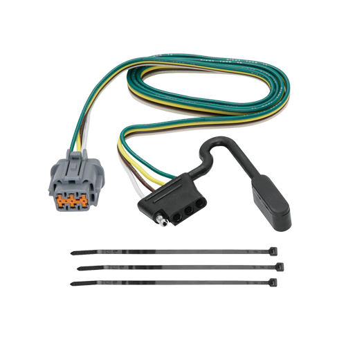 Se adapta al paquete de enganche de remolque Suzuki Equator 2009-2012 con arnés de cableado plano de 4 + soporte de bola ajustable + pasador/clip + bola de 2" (para modelos con paquete de remolque de fábrica) de Draw-Tite