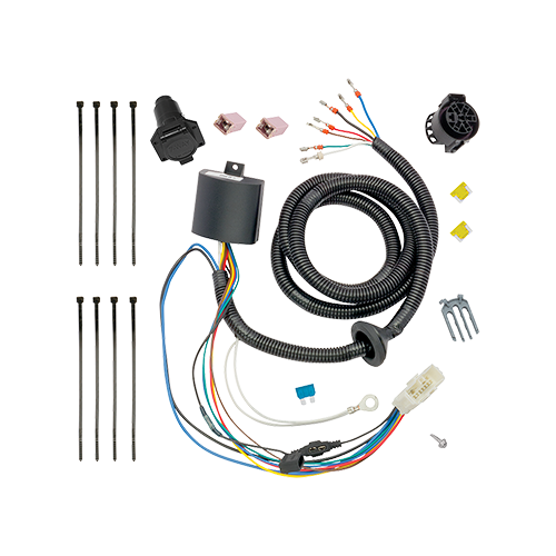 Fits 2016-2022 Honda Pilot 7-Way RV Wiring + Tekonsha Prodigy P2 Brake Control + Plug & Play BC Adapter + 2 in 1 Tester & 7-Way to 4-Way Adapter By Tekonsha