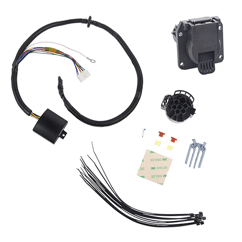 Fits 2014-2020 Acura MDX 7-Way RV Wiring + Pro Series Pilot Brake Control By Tekonsha