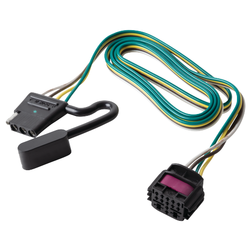 Se adapta al paquete de remolque con enganche de remolque Buick Encore GX 2020-2023 con 4 cables planos + kit de inicio táctico Interlock con caída de 3-1/4" y bola de 2" (para modelos Essence con enchufe de remolque activo) de Draw-Tite