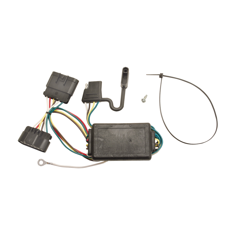 Fits 2006-2006 Isuzu i-280 Trailer Hitch Tow PKG w/ 4-Flat Wiring Harness + Wiring Bracket + Hitch Cover By Reese Towpower