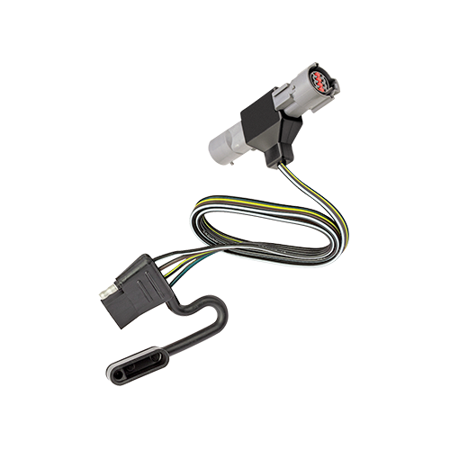 Se adapta al paquete de enganche de remolque Ford F-250 HD 1997-1997 con 4 cables planos + soporte de bola ajustable + pasador/clip + bolas intercambiables de 1-7/8", 2" y 2-5/16" + cableado Soporte + cubierta de enganche de Reese Towpower