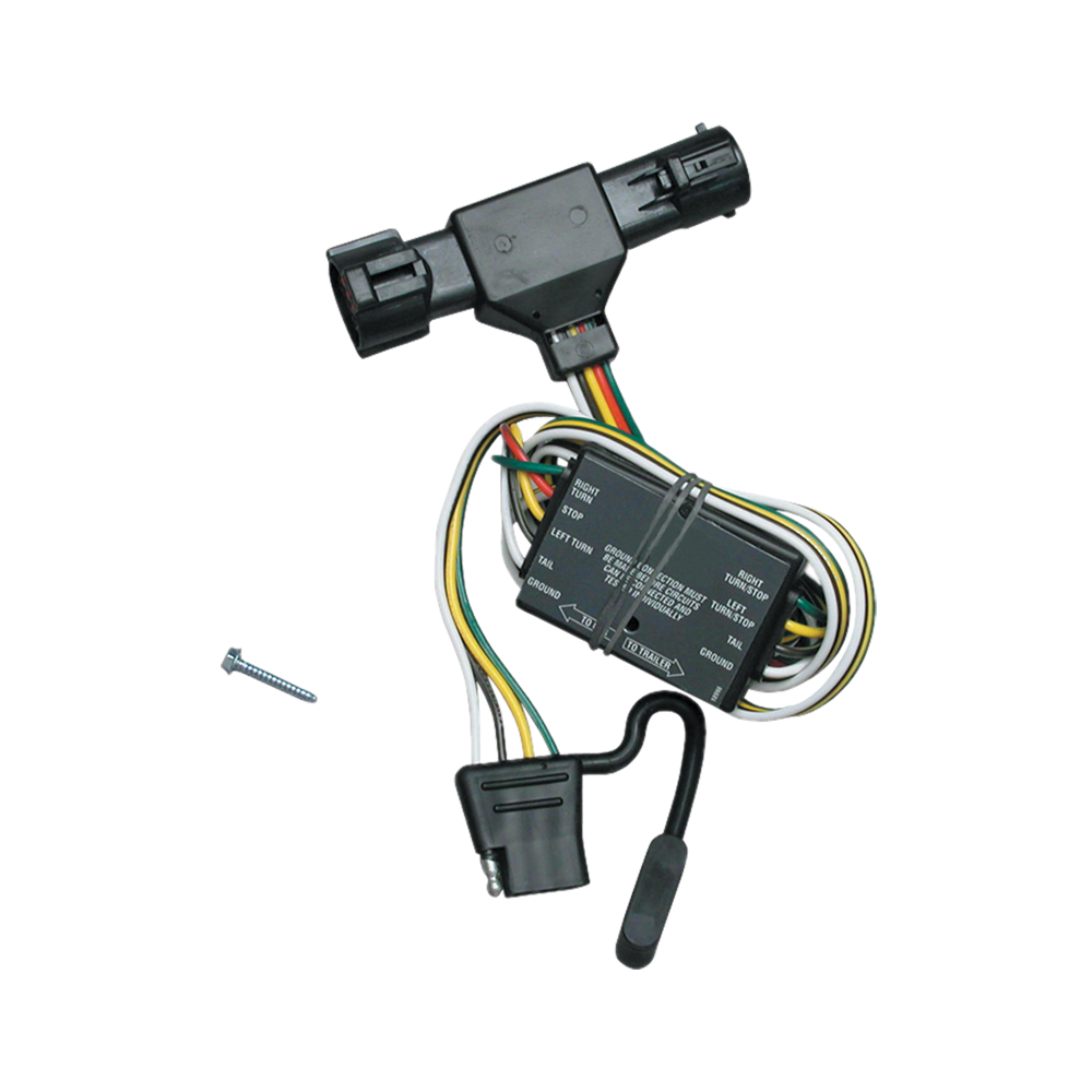 Se adapta al paquete de enganche de remolque Mazda B4000 1994-2009 con cableado plano de 4 + soporte de bola con caída de 4" + bola de 2-5/16" de Reese Towpower