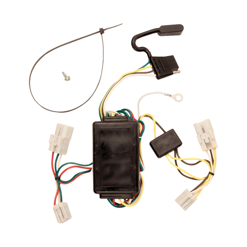 Se adapta al paquete de enganche de remolque Toyota Matrix 2003-2008 con arnés de cableado de 4 planos + soporte de cableado + bloqueo de enganche de Reese Towpower