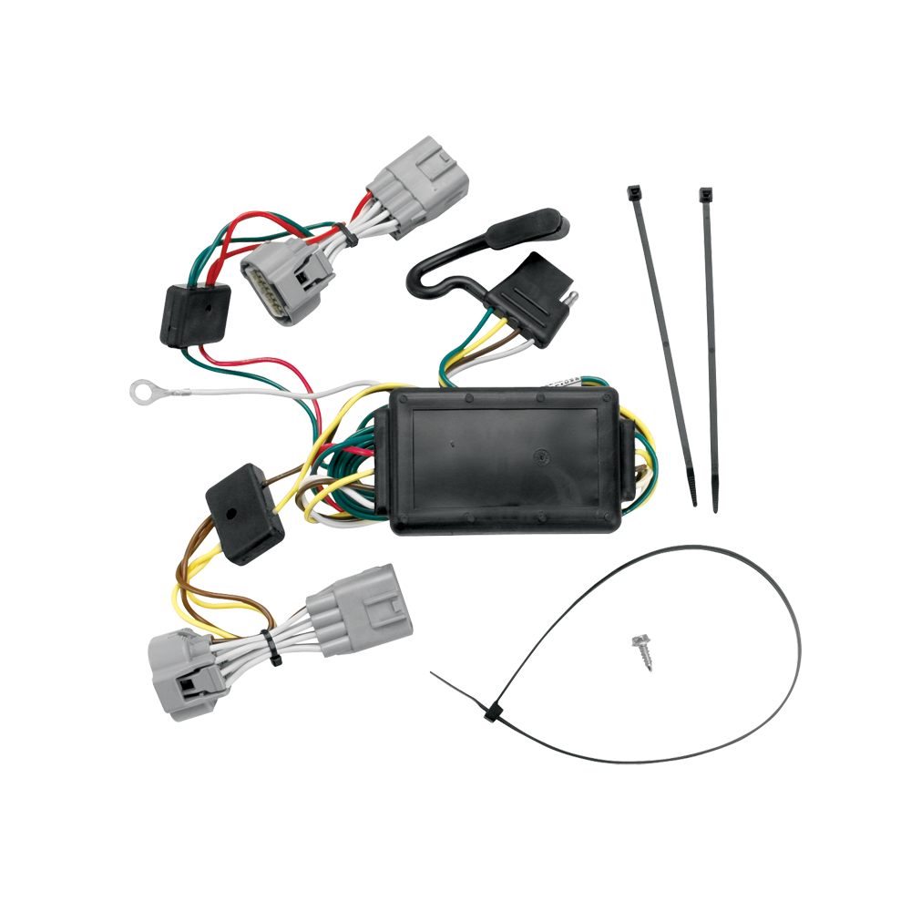 Fits 2005-2006 Jeep Grand Cherokee 7-Way RV Wiring + Tekonsha Primus IQ Brake Control By Tekonsha