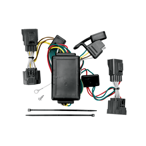 Se adapta al cableado de 7 vías para vehículos recreativos Jeep Commander 2006-2010 + control de freno piloto serie Pro + adaptador de cableado BC genérico + probador 2 en 1 y adaptador de 7 a 4 vías de Tekonsha