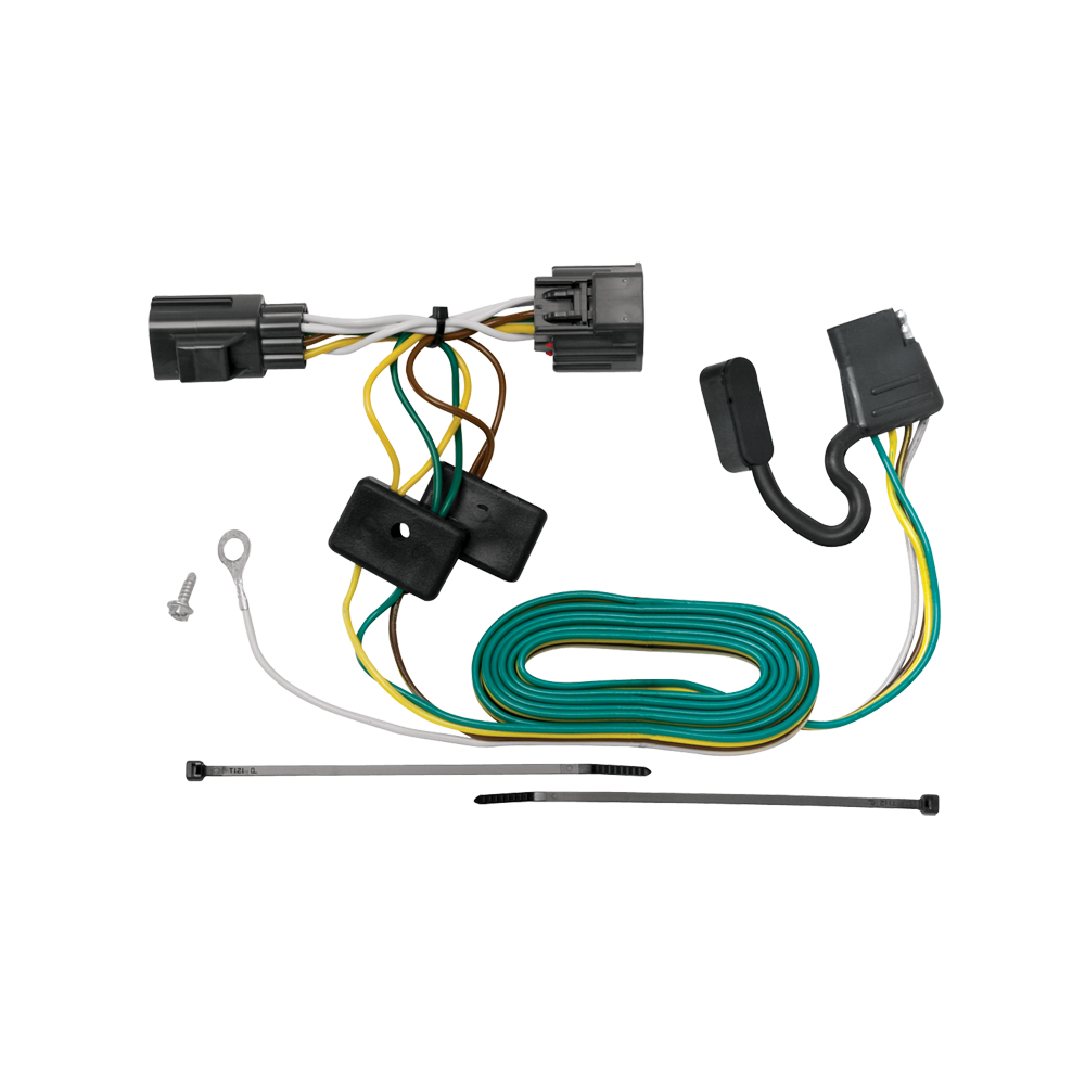 Se adapta al paquete de enganche de remolque Jeep Wrangler 2007-2017 con cableado RV de 7 vías + bola de 2" y 2-5/16" + soporte de caída (excluye: con modelos con volante a la derecha) de Reese Towpower