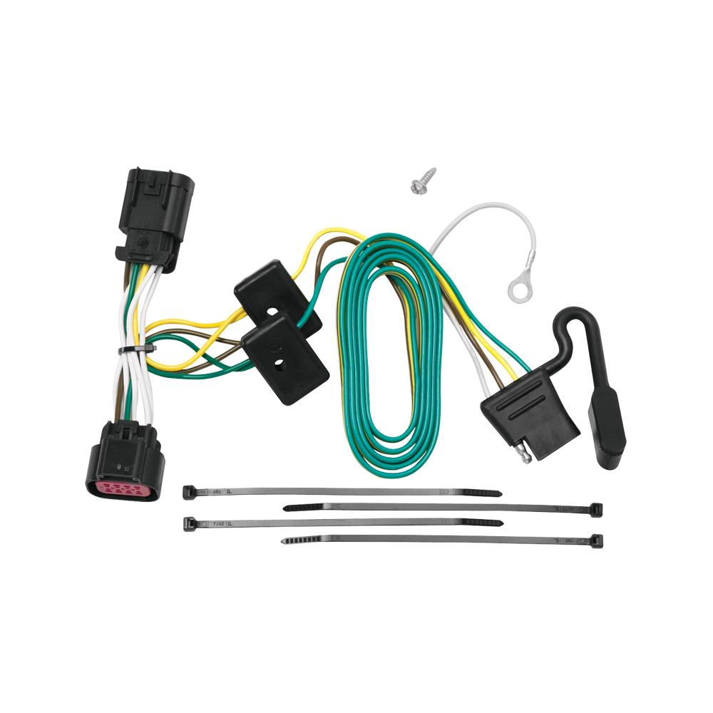 Se adapta al paquete de remolque con enganche para remolque Chevrolet Impala 2006-2013 con arnés de cableado de 4 planos + barra de tracción + bola de 1-7/8" + soporte de cableado de Reese Towpower