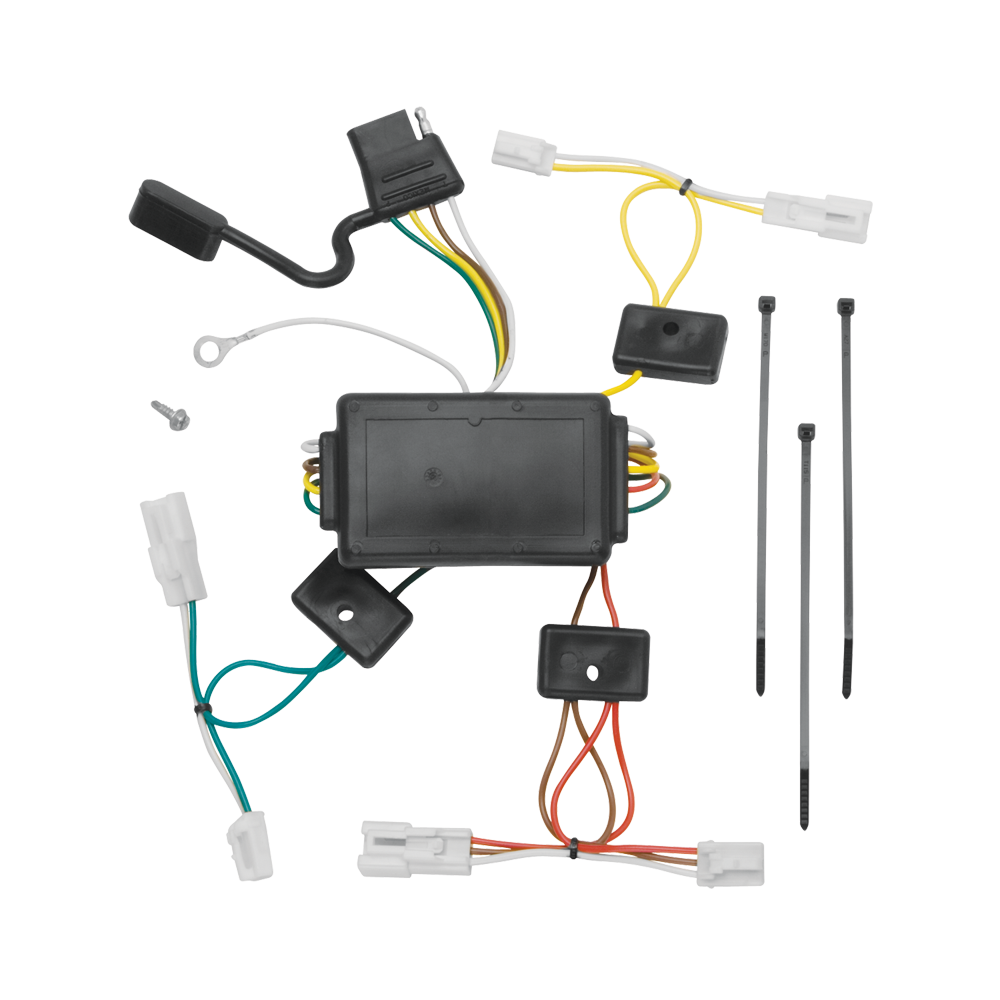 Se adapta al paquete de enganche de remolque Pontiac Vibe 2003-2008 con arnés de cableado de 4 planos + barra de tracción + bola de 1-7/8" de Draw-Tite