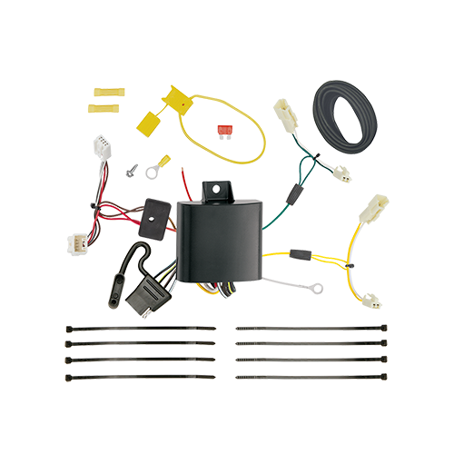 Se adapta al paquete de enganche de remolque Toyota Sienna 2015-2020 con control de freno Tekonsha BRAKE-EVN + adaptador de cableado BC genérico + cableado RV de 7 vías (para modelos SE) de Draw-Tite