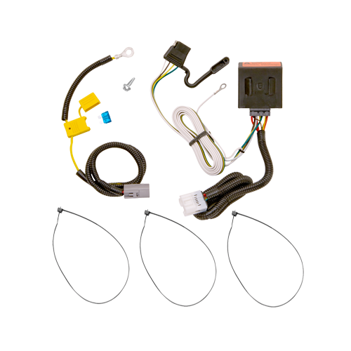 Fits 2007-2013 Mitsubishi Outlander 7-Way RV Wiring + Tekonsha Primus IQ Brake Control + 7-Way Tester and Trailer Emulator (Excludes: Outlander Sport or PHEV Models) By Tekonsha