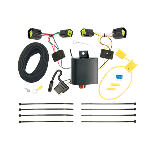 Fits 2010-2013 Ford Transit Connect 7-Way RV Wiring + Pro Series Pilot Brake Control + Generic BC Wiring Adapter + 7-Way Tester By Tekonsha