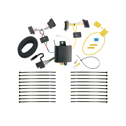 Se adapta al paquete de enganche de remolque Mercedes-Benz Sprinter 2014-2018 con cableado plano de 4 + soporte de bola ajustable + pasador/clip + bola de 1-7/8" (excluye: con modelos de parachoques escalonado de fábrica) de Draw-Tite