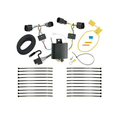 Fits 2013-2016 Ford Ranger 7-Way RV Wiring + Tekonsha Prodigy P2 Brake Control + 7-Way Tester and Trailer Emulator By Tekonsha