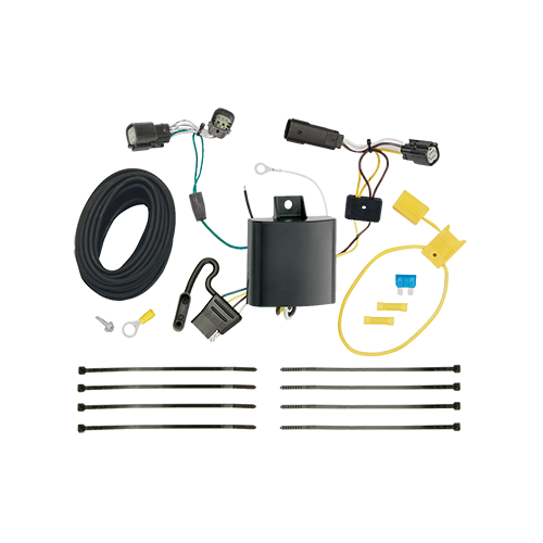 Fits 2015-2018 Ford Edge 7-Way RV Wiring + Pro Series Pilot Brake Control + Generic BC Wiring Adapter + 7-Way Tester (Excludes: Sport & Titanium Models) By Tekonsha