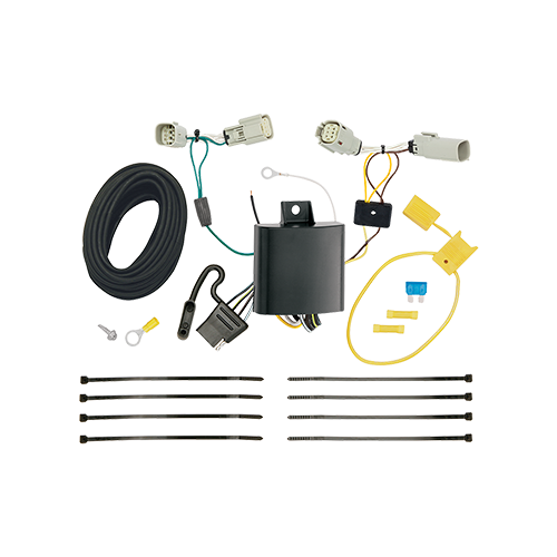 Se adapta al paquete de enganche de remolque Lincoln MKX 2016-2018 con control de freno Tekonsha Primus IQ + cableado RV de 7 vías + soporte de bola y caída de 2" y 2-5/16" de Reese Towpower