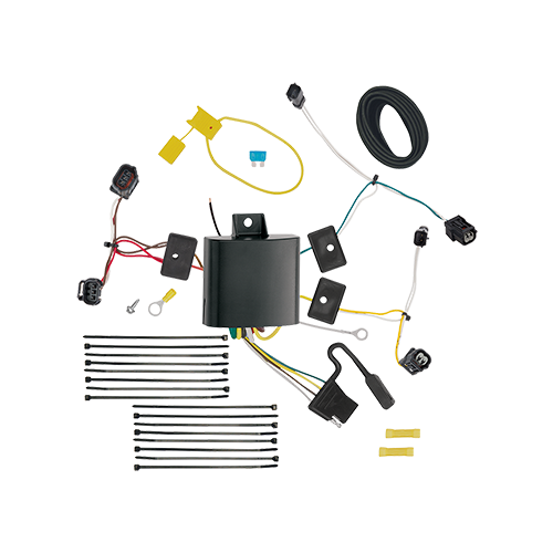 Fits 2015-2020 Acura TLX Vehicle End Wiring Harness 5-Way Flat By Tekonsha