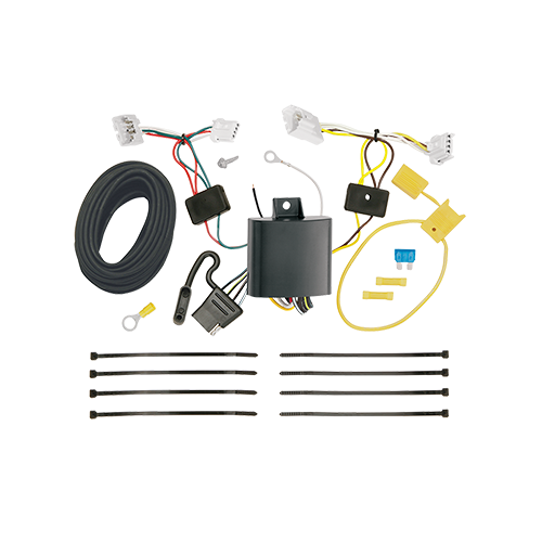 Se adapta al paquete de enganche de remolque Nissan Altima 2016-2021 con arnés de cableado plano de 4 + soporte de cableado + bloqueo de enganche (para modelos Sedan) de Reese Towpower