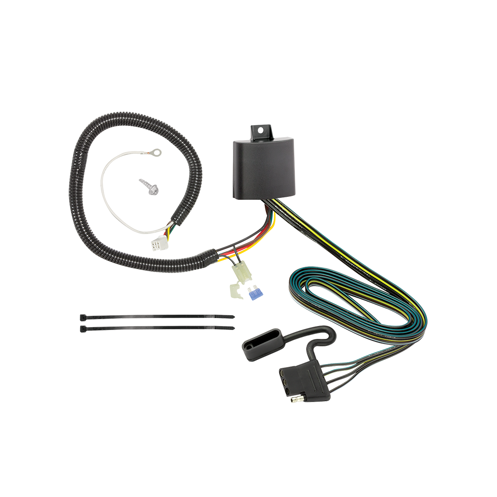 Se adapta al paquete de enganche de remolque Honda CR-V 2017-2022 con arnés de cableado de 4 planos + barra de tracción + bola de 1-7/8" + bloqueo de enganche (excluye: modelos híbridos) de Draw-Tite