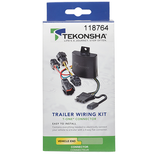 Fits 2018-2023 GMC Terrain 7-Way RV Wiring + Tekonsha Brakeman IV Brake Control + Generic BC Wiring Adapter + 7-Way Tester and Trailer Emulator (For Without Relay Provisions Models) By Tekonsha