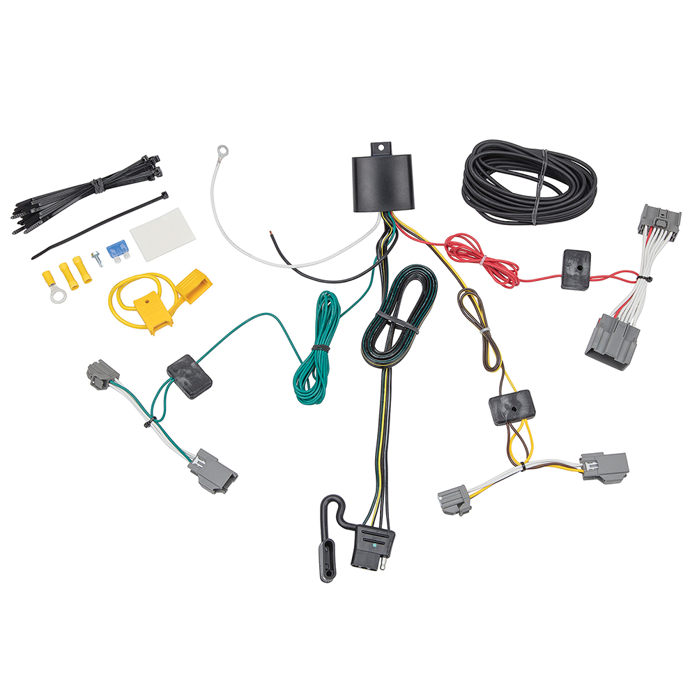 Compatible con cableado de 7 vías Volvo XC70 2008-2016 + control de frenos Tekonsha Brakeman IV + adaptador de cableado BC genérico + probador 2 en 1 y adaptador de 7 a 4 vías de Tekonsha.