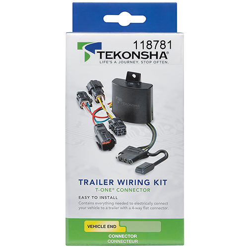 Fits 2018-2023 Honda Odyssey Trailer Hitch Tow PKG w/ 4-Flat Wiring + Interlock Tactical Starter Kit w/ 2" Drop & 2" Ball + Tactical Dogbone Lock + Wiring Bracket (For With Fuse Provisions Models) By Reese Towpower