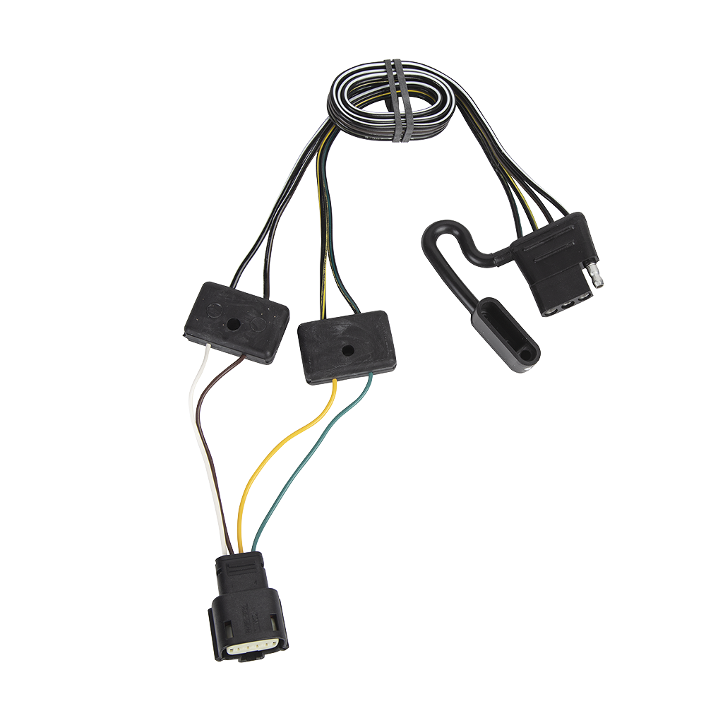 Fits 2019-2023 Cadillac XT4 Vehicle End Wiring Harness 5-Way Flat By Tekonsha