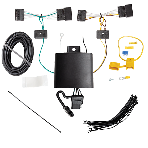 Se adapta al paquete de enganche de remolque BMW X3 2018-2021 con control de freno piloto serie Pro + adaptador de cableado BC genérico + cableado RV de 7 vías de Draw-Tite