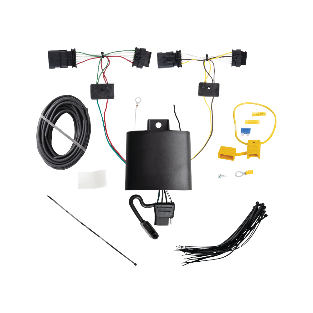 Fits 2020-2023 BMW X1 7-Way RV Wiring + Pro Series Pilot Brake Control + Generic BC Wiring Adapter + 2 in 1 Tester & 7-Way to 4-Way Adapter By Tekonsha