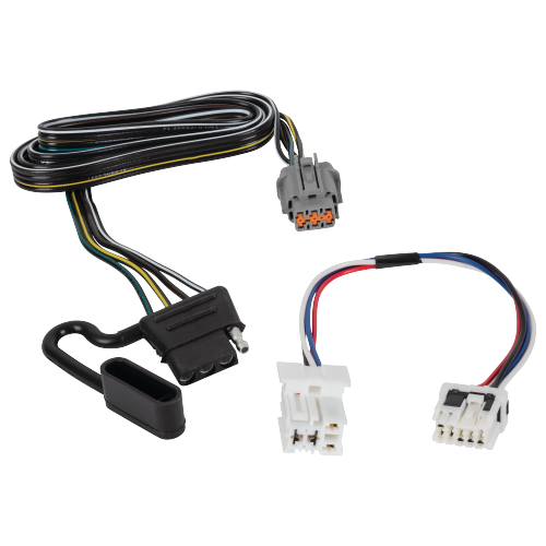 Se adapta al cableado de RV de 7 vías Infiniti QX60 2022-2022 + control de freno Tekonsha Voyager + adaptador BC Plug &amp; Play + probador de 7 vías y emulador de remolque de Tekonsha