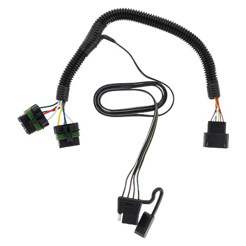 Fits 2022-2023 Chevrolet Equinox Trailer Hitch Tow PKG w/ 4-Flat Wiring Harness + Interlock Starter Kit w/ 2" Ball 1-1/4" Drop 3/4" Rise + Dual Hitch & Coupler Locks (For Premier, Except Models w/1.6L Diesel Engine Models) By Reese Towpower