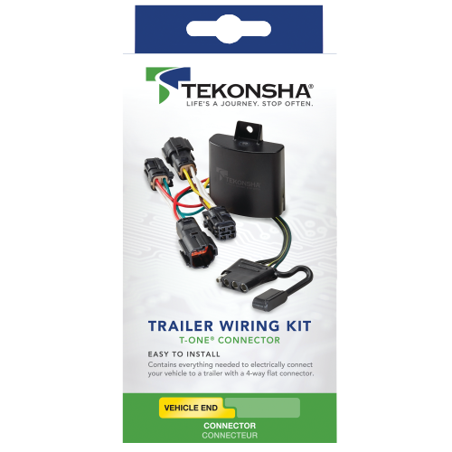 Fits 2018-2020 GMC Terrain 7-Way RV Wiring + Tekonsha Primus IQ Brake Control + 7-Way Tester and Trailer Emulator By Tekonsha