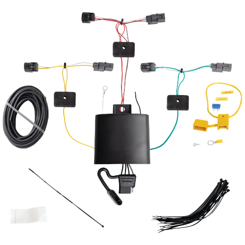 Se adapta al paquete de remolque de enganche de remolque Honda Civic 2022-2023 con arnés de cableado de 4 planos + barra de tracción + bolas intercambiables de 1-7/8" y 2" (para cupé, excepto modelos con modelos de escape central) de Draw-Tite