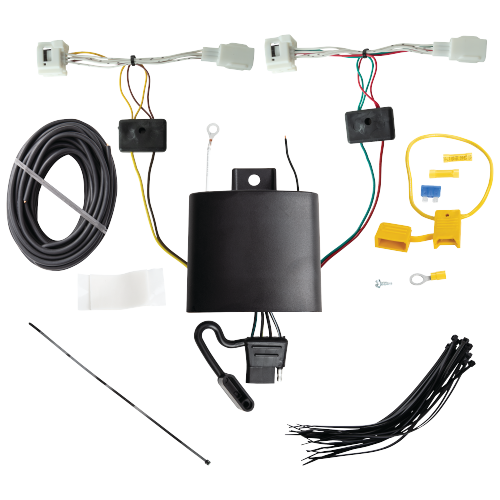 Se adapta al paquete de remolque con enganche de remolque Mazda CX-5 2022-2023 con arnés de cableado de 4 planos + barra de tracción + bolas intercambiables de 1-7/8" y 2" (excluye: modelos con motor diésel) de Reese Towpower