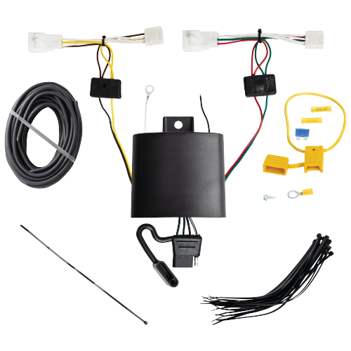 Se adapta al paquete de enganche de remolque Lexus RX350 2023-2023 con arnés de cableado plano de 4 + soporte de bola ajustable + pasador/clip + bola de 2" de Draw-Tite