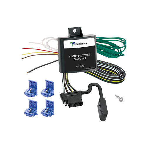 Se adapta al paquete de enganche de remolque Toyota Solara 1999-2003 con arnés de cableado de 4 planos + barra de tracción + bolas intercambiables de 1-7/8" y 2" + bloqueo de enganche de Draw-Tite