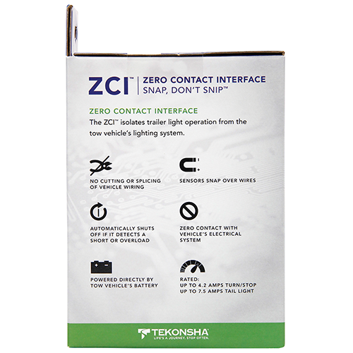 Compatible con cableado de 7 vías Mercedes-Benz Sprinter 2500 2022-2022 con módulo ZCI de contacto cero + control de frenos Tekonsha Primus IQ + adaptador BC Plug &amp; Play + probador de 7 vías y emulador de remolque de Tekonsha