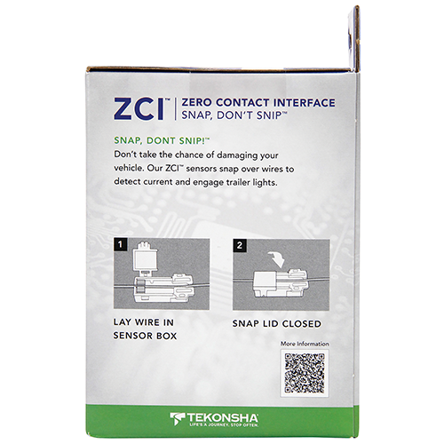 Fits 2021-2023 Volkswagen ID.4 7-Way RV Wiring w/ Zero Contact ZCI Module + 7-Way Tester and Trailer Emulator By Tekonsha