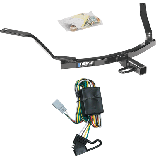 Fits 2001-2003 Acura CL Trailer Hitch Tow PKG w/ 4-Flat Wiring Harness (For 3.2 Engine Models) By Reese Towpower