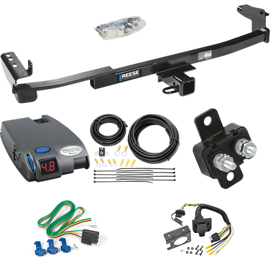 Se adapta al paquete de remolque con enganche para remolque Ford Taurus 2008-2009 con control de freno Tekonsha Primus IQ + cableado RV de 7 vías (para modelos sedán) de Reese Towpower