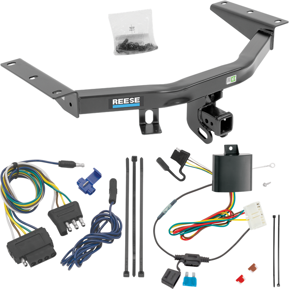 Se adapta al paquete de remolque con enganche de remolque Acura MDX 2014-2020 con arnés de cableado de 5 planos (excluye: con modelos de neumáticos de repuesto de tamaño completo) de Reese Towpower