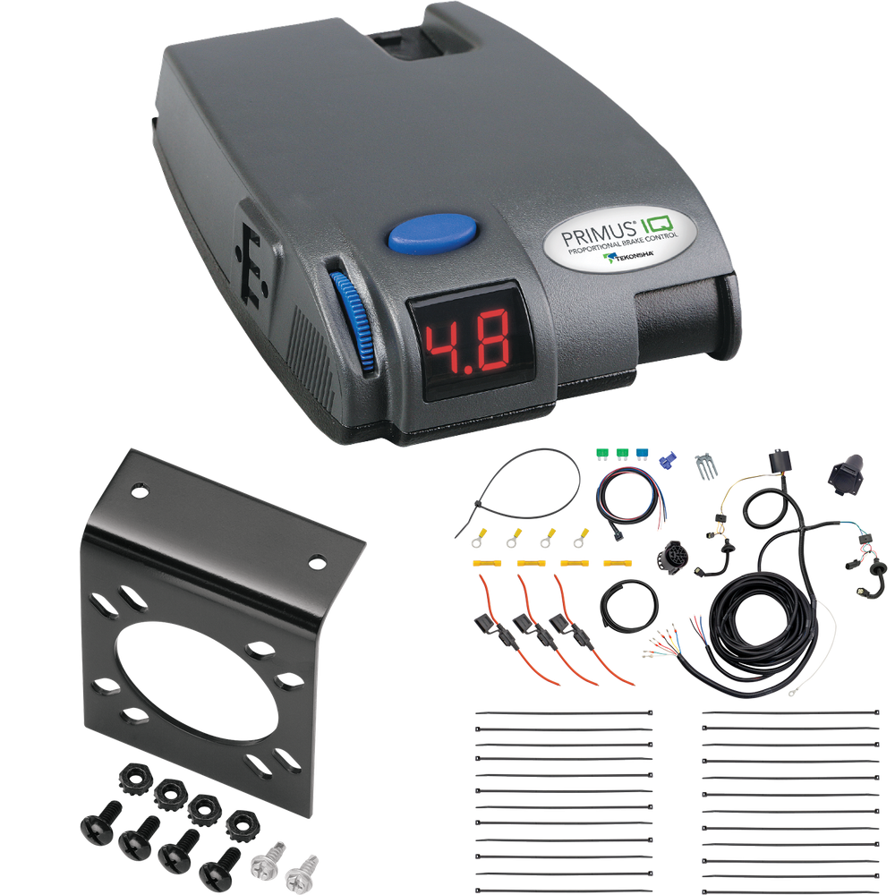 Se adapta al cableado de RV de 7 vías Ford Transit-150 2015-2023 + control de freno Tekonsha Primus IQ de Tekonsha