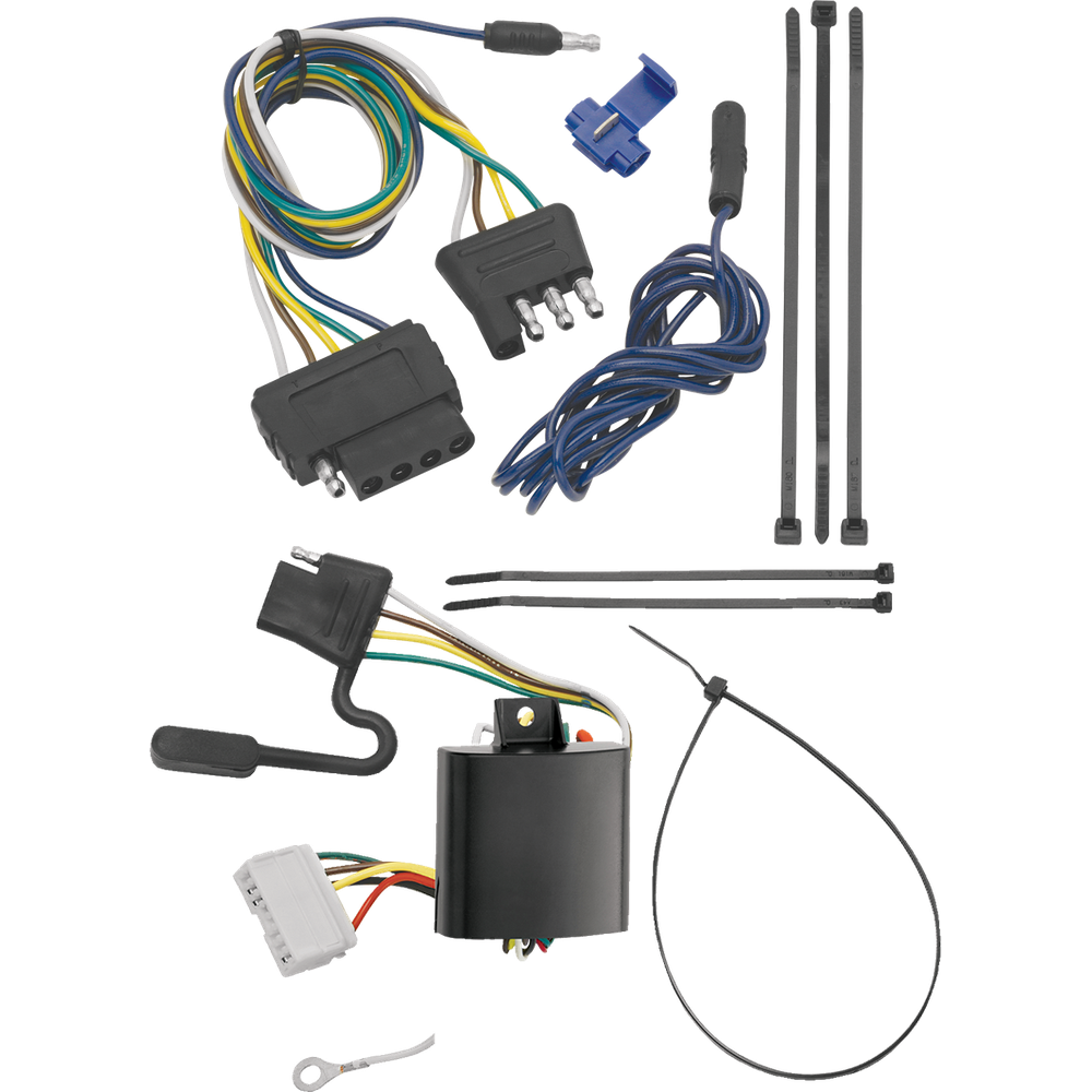 Se adapta al arnés de cableado del extremo del vehículo Acura MDX 2007-2013, plano de 5 vías (excluye: con llanta de repuesto de tamaño completo o con modelos con opción de parachoques deportivo trasero) de Tekonsha