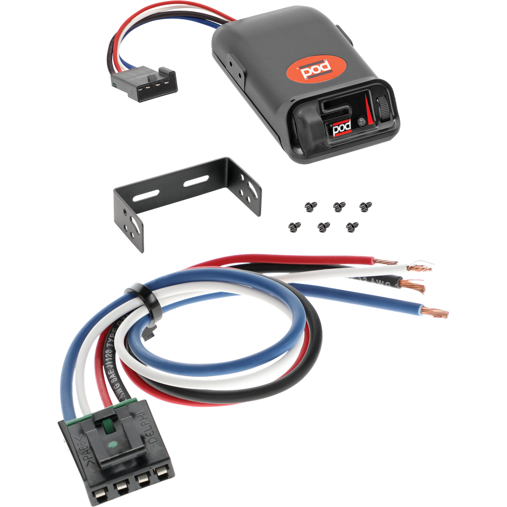 Compatible con control de freno POD Sterling Truck Bullet 45 Pro Series 2008-2009 + adaptador de cableado BC genérico de Pro Series